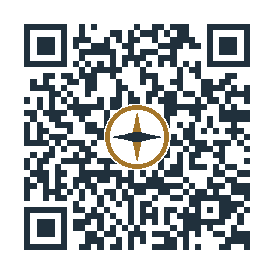 QR code linking to homeschoolcreditcompass.com